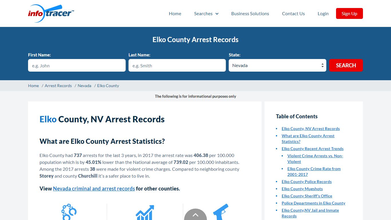Elko County, NV Arrests, Mugshots & Jail Inmate Records - InfoTracer